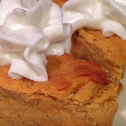 Healthy Protein Sweet Potato Pie Recipe