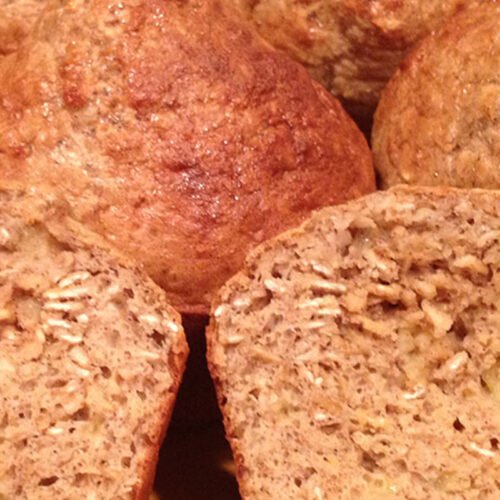 Protein Banana Oat Muffins Recipe